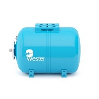 Мембранный бак для водоснабжения горизонтальный Wester WAO50