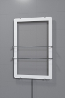 Инфракрасный стеклянный полотенцесушитель ThermoUp Side Frame